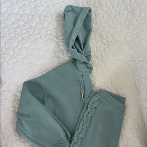 Mayoral Teal Knit Sweater & Pant set